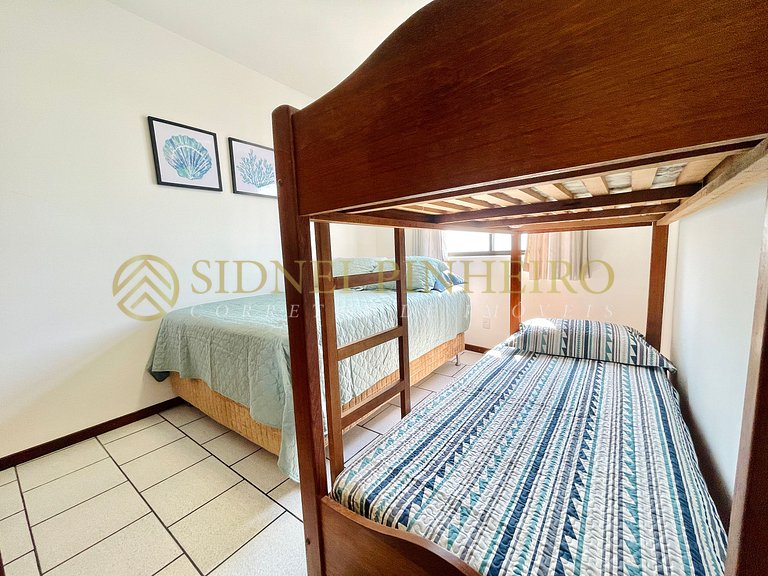 505 - Apartamento 2 dormitórios com vista mar