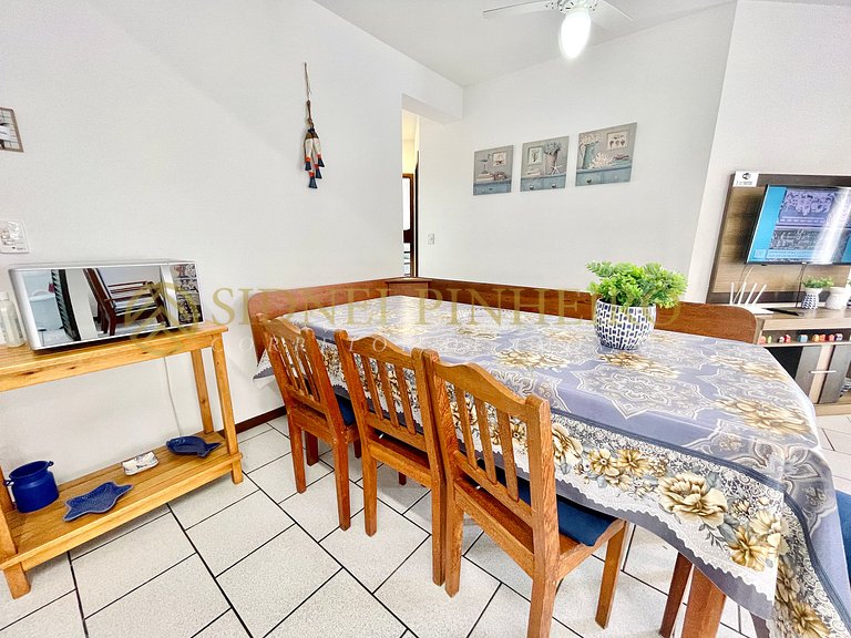 505 - Apartamento 2 dormitórios com vista mar