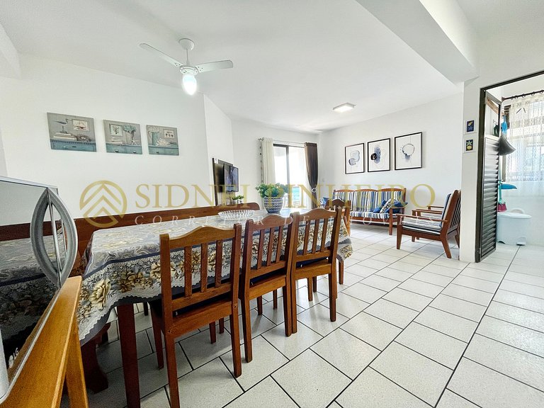 505 - Apartamento 2 dormitórios com vista mar