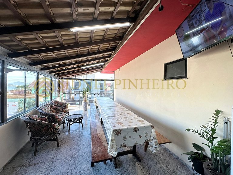 521 - Apartamento 3 dormitórios em Canto Grande