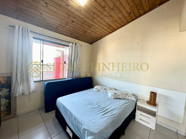 523 - Cobertura de 1 dormitório com vista mar