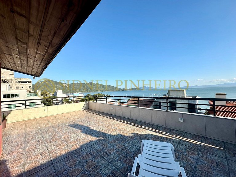 523 - Cobertura de 1 dormitório com vista mar