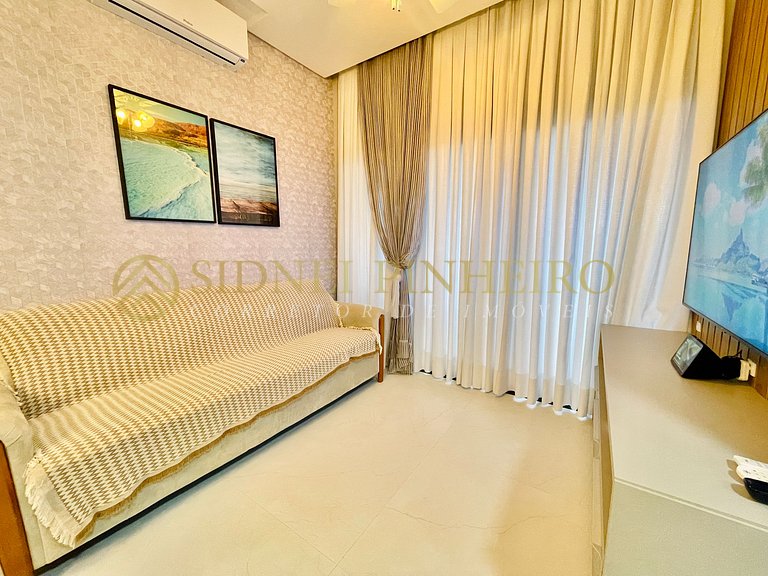 008 - Apartamento com piscina no centro de Bombinhas