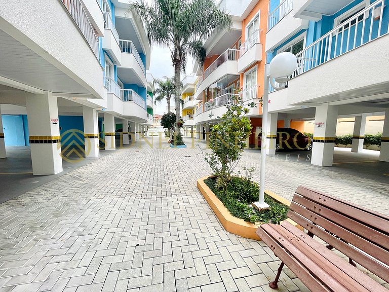519 - Apartamento em condomínio com piscina coletiva
