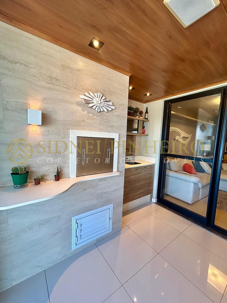 507 - Apartamento de 3 dormitórios com vista mar