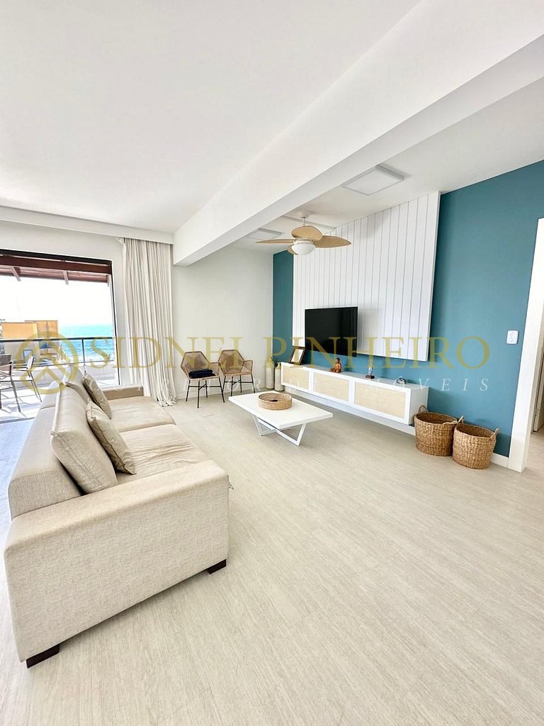 540 - Cobertura com 6 suítes com vista para o mar