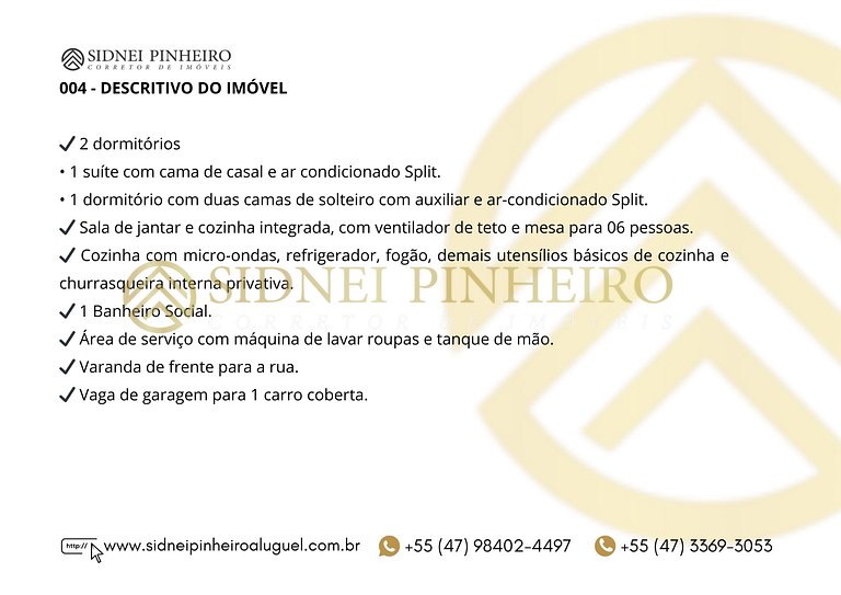 004 - Apartamento no Centro de Bombinhas