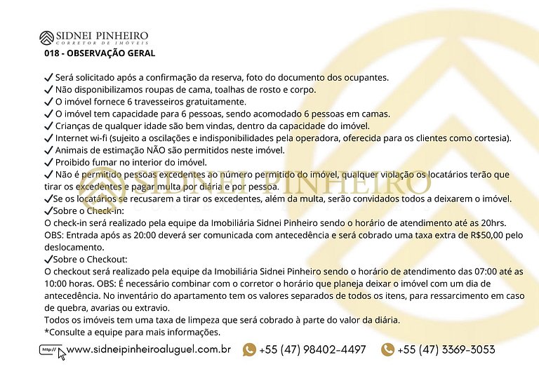 018 - Apartamento de 2 dormitórios na Praia de Bombas