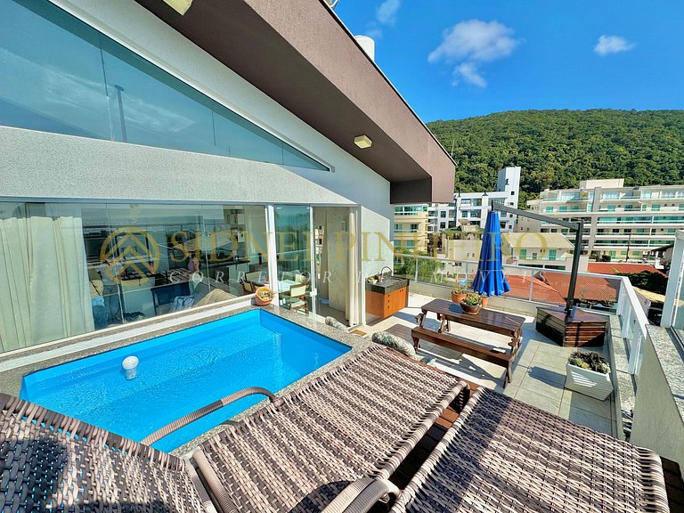 543 - Cobertura 03 dormitórios com piscina privativa