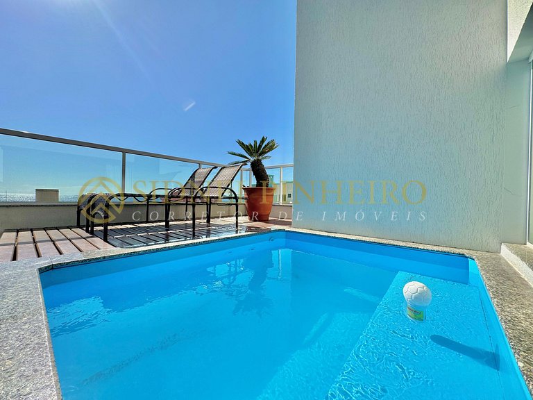543 - Cobertura 03 dormitórios com piscina privativa