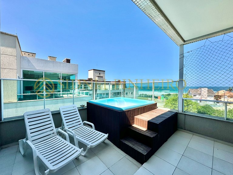 535 - Cobertura de 03 dormitórios com jacuzzi privativa e vi