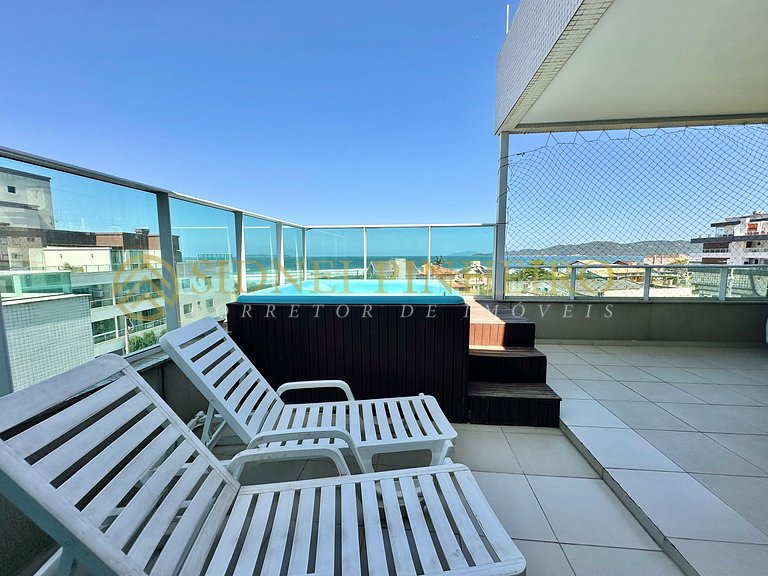 535 - Cobertura de 03 dormitórios com jacuzzi privativa e vi