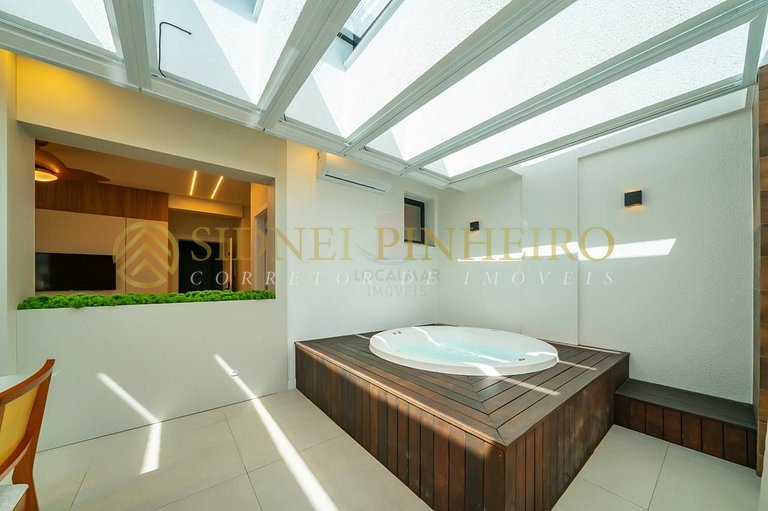 509 - Cobertura duplex com jacuzzi privativa na Praia do Mar
