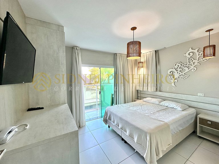 536 - Apartamento 02 suítes na Praia de Mariscal