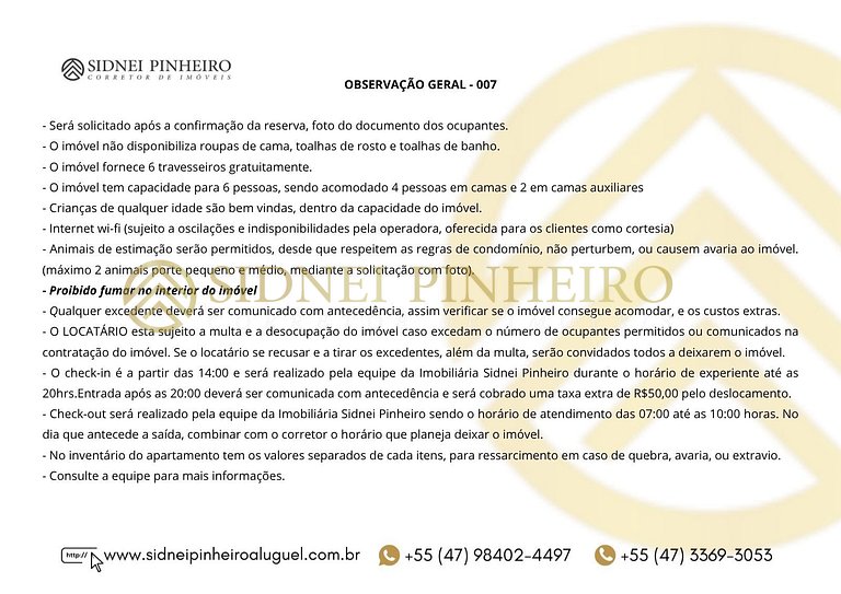 007 - Apartamento 03 dormitórios na Praia de Bombas