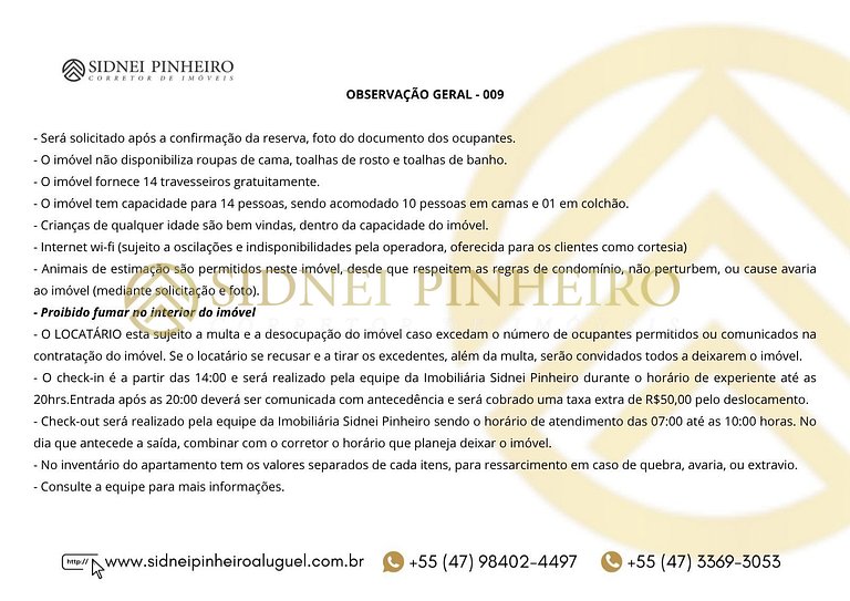 009 - Cobertura 4 dormitórios na Praia de Bombas