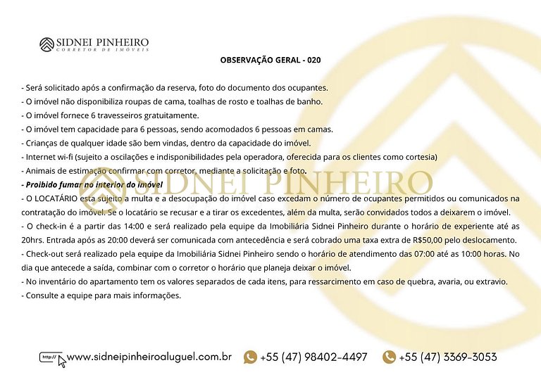 020 - Apartamento 02 dormitórios na Praia de Bombas