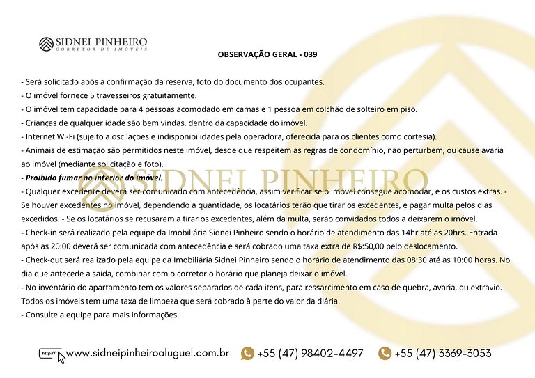 039 - Apartamento 02 dormitórios na Praia de Bombas