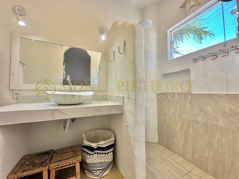 032 - Casa frente mar na Praia de Morrinhos