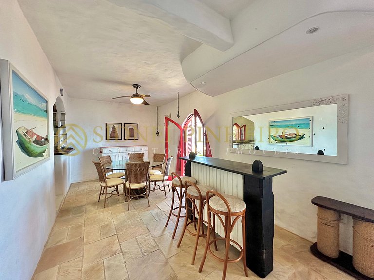 032 - Casa frente mar na Praia de Morrinhos