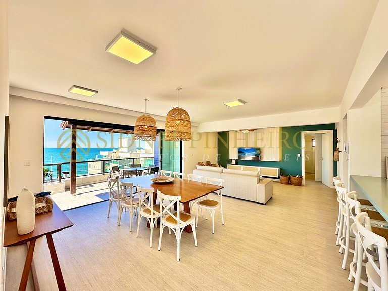 540 - Cobertura com 6 suítes com vista para o mar