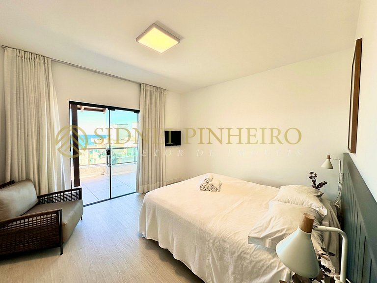 540 - Cobertura com 6 suítes com vista para o mar