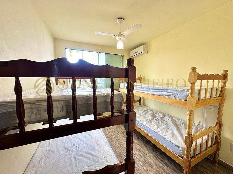 509 - Casa 03 dormitórios frente mar na Praia de Canto Grand