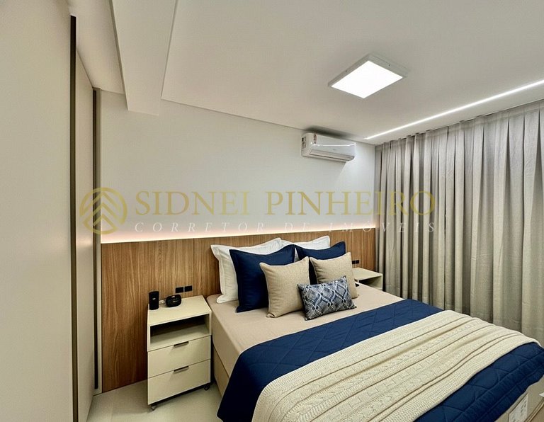 037 - Apartamento 02 suítes na Praia da Lagoinha