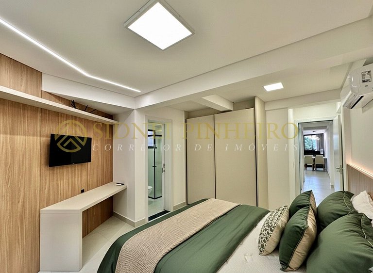 037 - Apartamento 02 suítes na Praia da Lagoinha