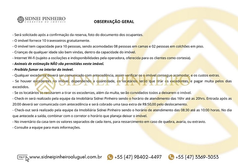 518 - Casa 03 dormitórios frente mar na Praia de Canto Grand