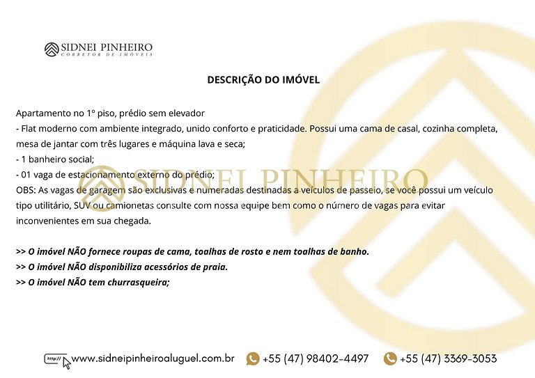 036 - Flat na Praia da Lagoinha