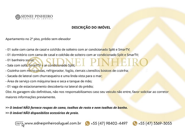 038 - Apartamento 02 dormitórios na Praia da Lagoinha