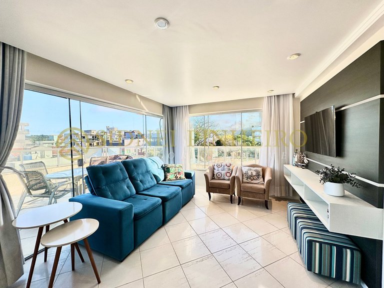 016 - Cobertura quadra mar 04 dormitórios no Centro