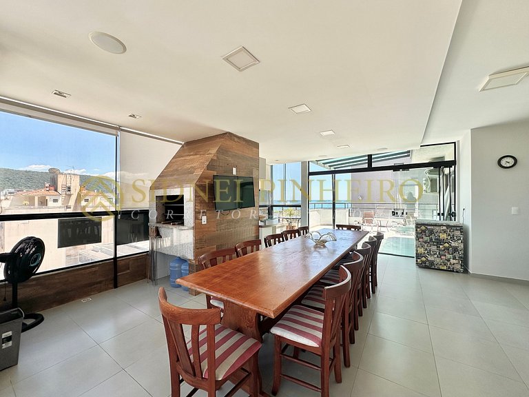 009 - Cobertura 4 dormitórios na Praia de Bombas