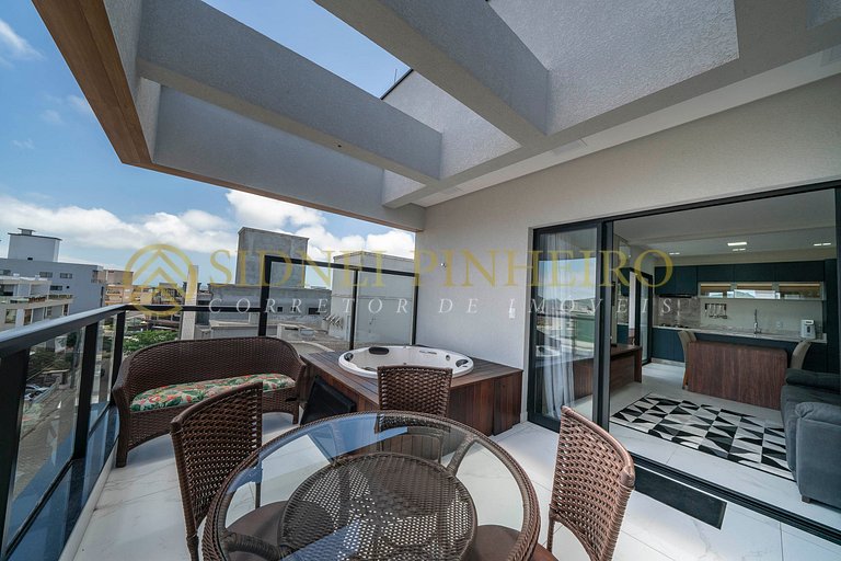 508 - Cobertura duplex na Praia de Mariscal