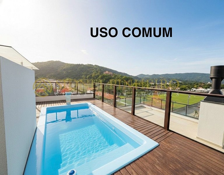 043 - Apartamento 02 dormitórios na Praia de Bombas