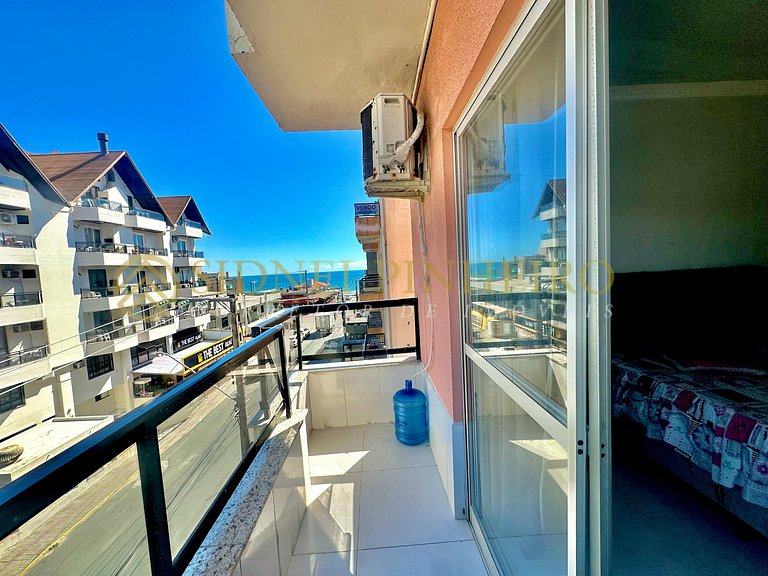 544 - Apartamento 02 dormitórios na Praia de Bombas