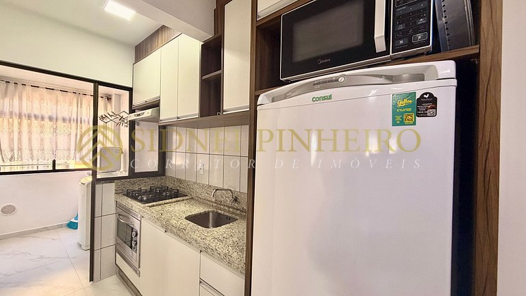 563 - Apartamento 02 dormitórios na Praia de Bombas