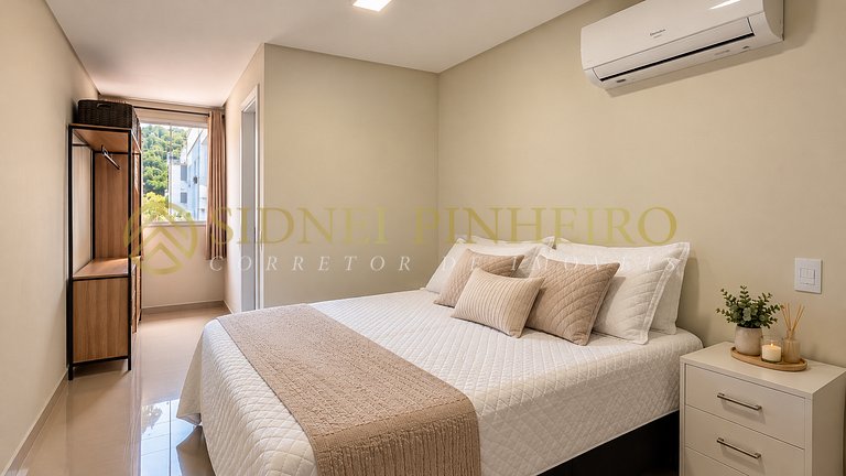 060 - Apartamento 02 dormitórios na Praia de Bombas